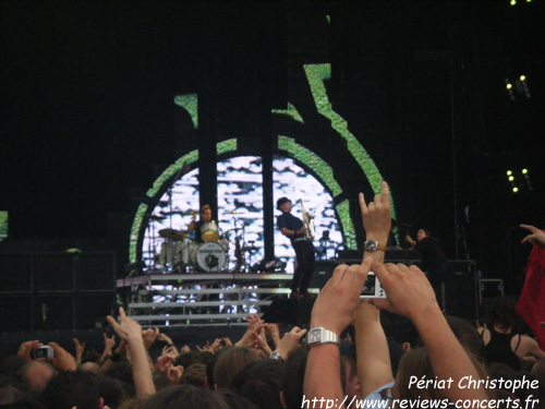 Green Day au Parc des Princes de Paris le 26 juin 2010