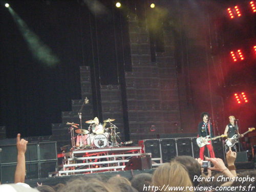 Green Day au Parc des Princes de Paris le 26 juin 2010