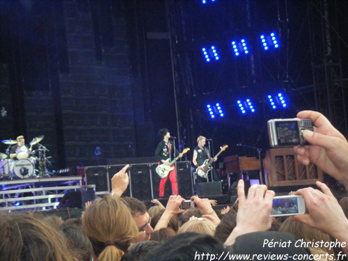 Green Day au Parc des Princes de Paris le 26 juin 2010