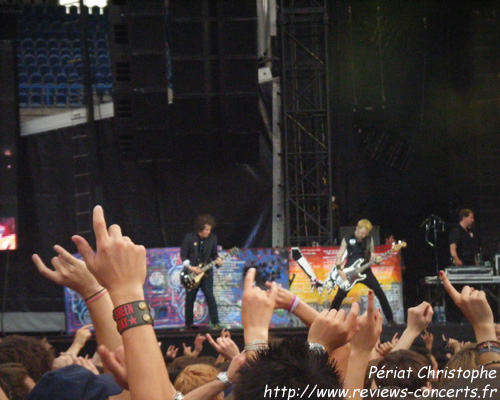 Green Day au Parc des Princes de Paris le 26 juin 2010