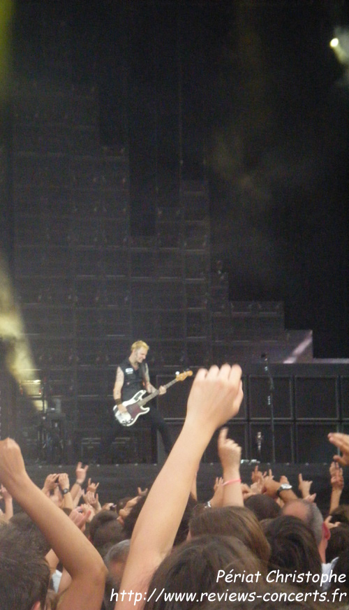 Green Day au Parc des Princes de Paris le 26 juin 2010