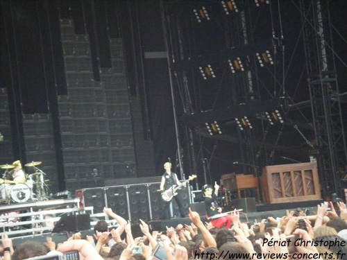 Green Day au Parc des Princes de Paris le 26 juin 2010