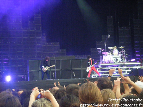 Green Day au Parc des Princes de Paris le 26 juin 2010