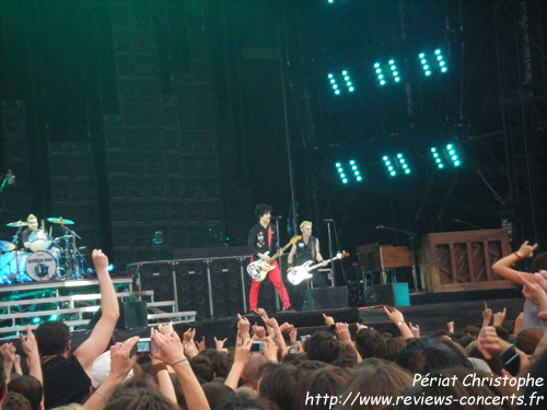 Green Day au Parc des Princes de Paris le 26 juin 2010