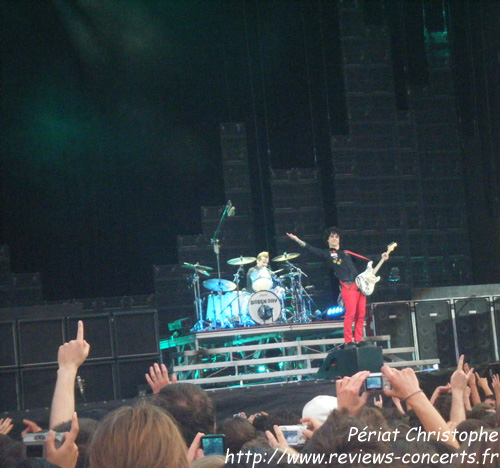 Green Day au Parc des Princes de Paris le 26 juin 2010