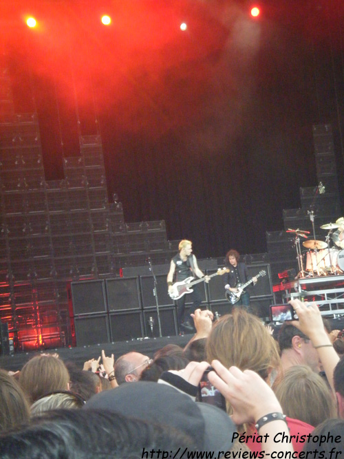 Green Day au Parc des Princes de Paris le 26 juin 2010