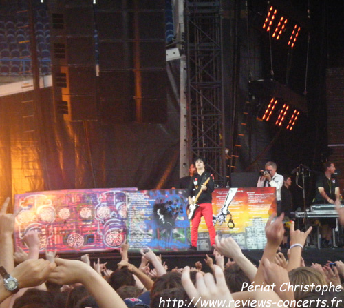 Green Day au Parc des Princes de Paris le 26 juin 2010