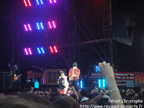 Green Day au Parc des Princes de Paris le 26 juin 2010