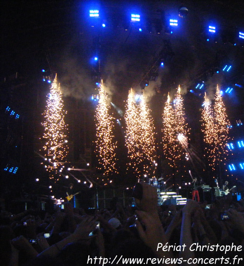 Green Day au Parc des Princes de Paris le 26 juin 2010