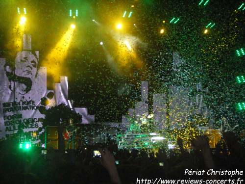 Green Day au Parc des Princes de Paris le 26 juin 2010