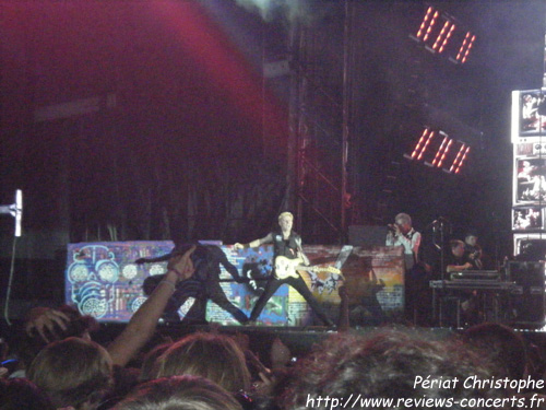 Green Day au Parc des Princes de Paris le 26 juin 2010