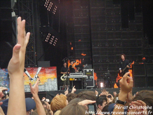 Green Day au Parc des Princes de Paris le 26 juin 2010