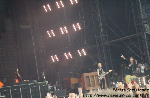 Green Day au Parc des Princes de Paris le 26 juin 2010