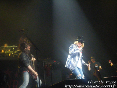 Guns N' Roses  l'Arena de Genve le 16 septembre 2010