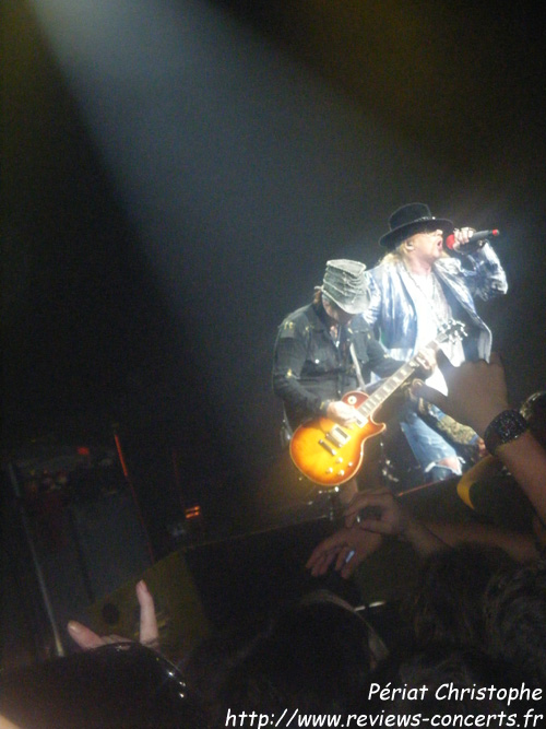 Guns N' Roses  l'Arena de Genve le 16 septembre 2010