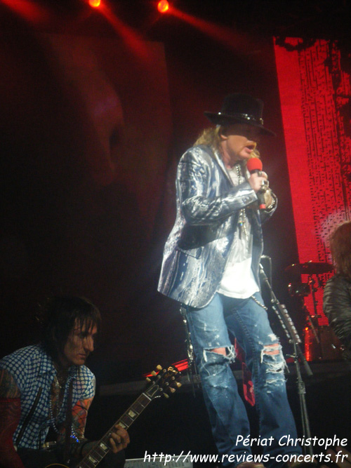 Guns N' Roses  l'Arena de Genve le 16 septembre 2010