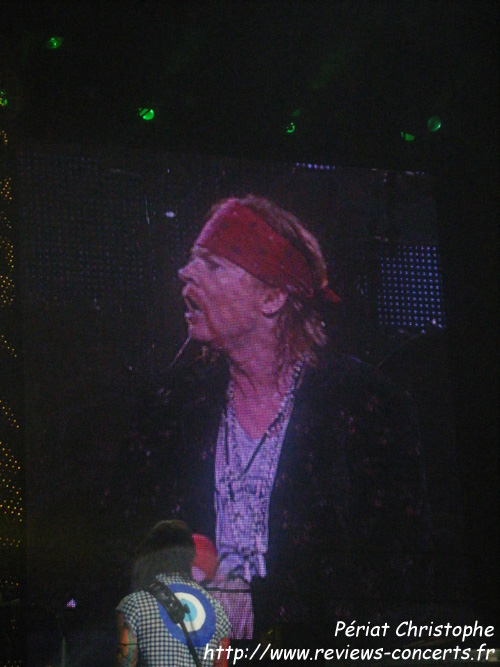 Guns N' Roses  l'Arena de Genve le 16 septembre 2010