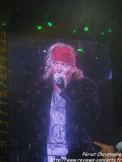 Guns N' Roses  l'Arena de Genve le 16 septembre 2010