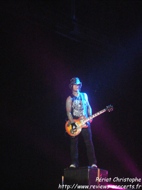 Les Guns N' Roses  la Halle Tony Garnier de Lyon le 10 juin 2012