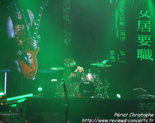 Les Guns N' Roses  la Halle Tony Garnier de Lyon le 10 juin 2012