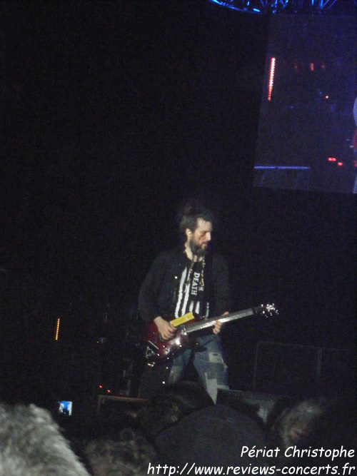 Les Guns N' Roses  la Halle Tony Garnier de Lyon le 10 juin 2012