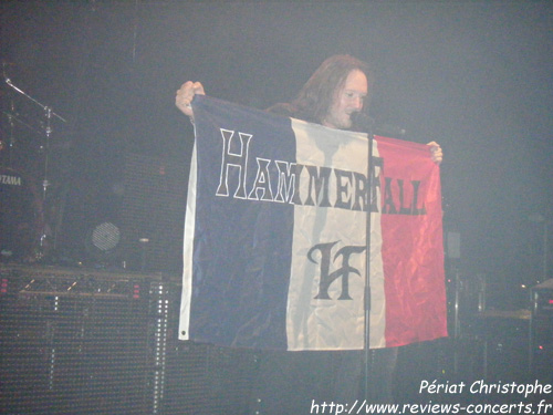 Hammerfall au Bataclan de Paris le 5 novembre 2011