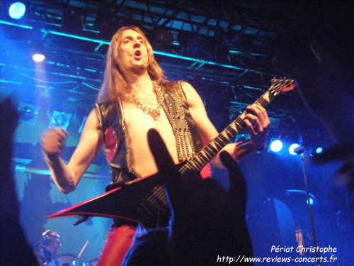 Hammerfall  l'Elyse Montmartre le 3 mars 2009