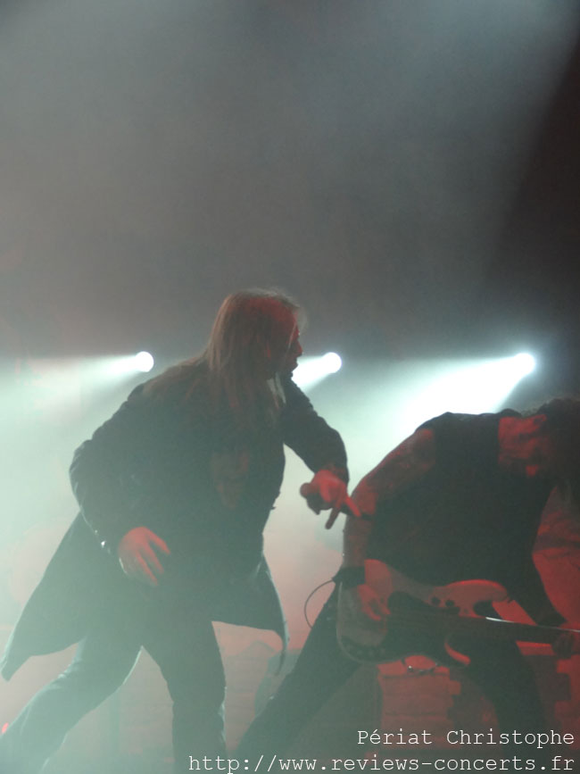 Helloween à l'Olympia Bruno Coquatrix de Paris le 8 avril 2013