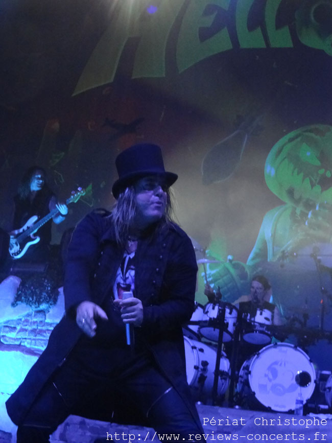 Helloween  l'Olympia Bruno Coquatrix de Paris le 8 avril 2013