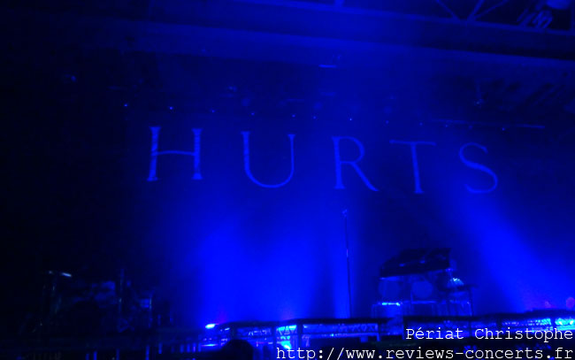 Hurts  la Festhalle de Berne le 18 novembre 2013