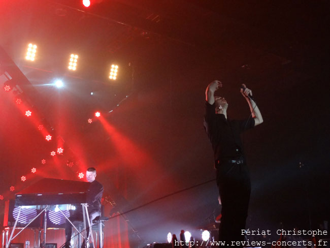 Hurts  la Festhalle de Berne le 18 novembre 2013