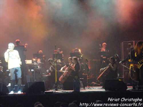 Ian Gillan, chanteur de Deep Purple,  l'Arena de Genve le 14 janvier 2011