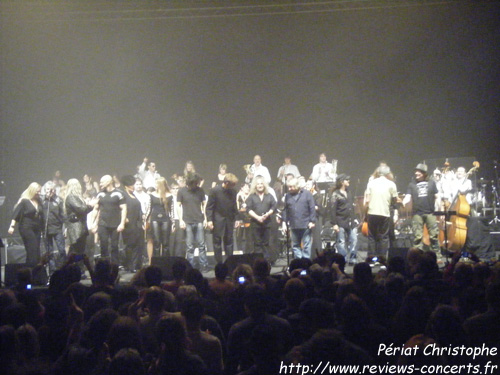 Ian Gillan, chanteur de Deep Purple, à l'Arena de Genève le 14 janvier 2011