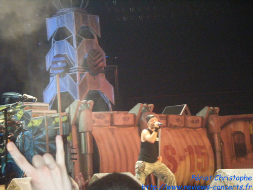 Iron Maiden au Palais Omnisports de Paris-Bercy le 27 juin 2011