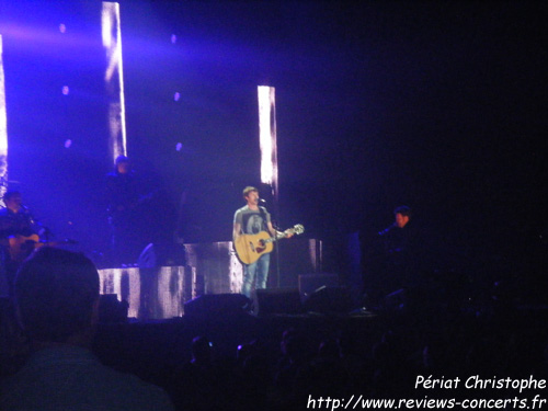 James Blunt  la Halle Tony Garnier de Lyon le 2 avril 2011