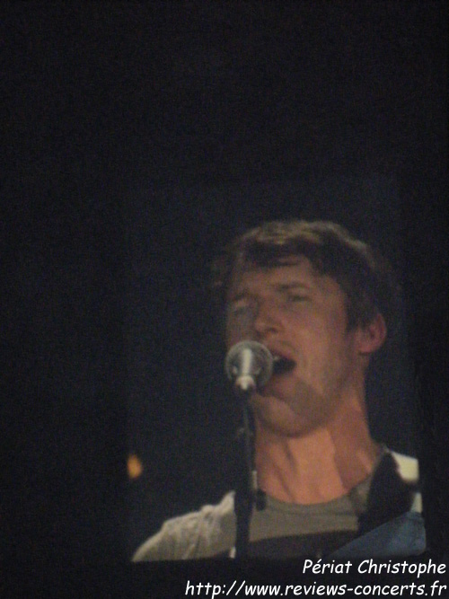 James Blunt  la Halle Tony Garnier de Lyon le 2 avril 2011