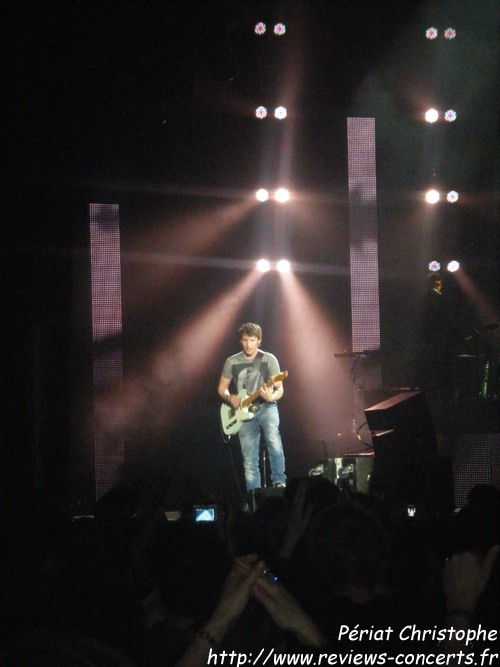 James Blunt  la Halle Tony Garnier de Lyon le 2 avril 2011