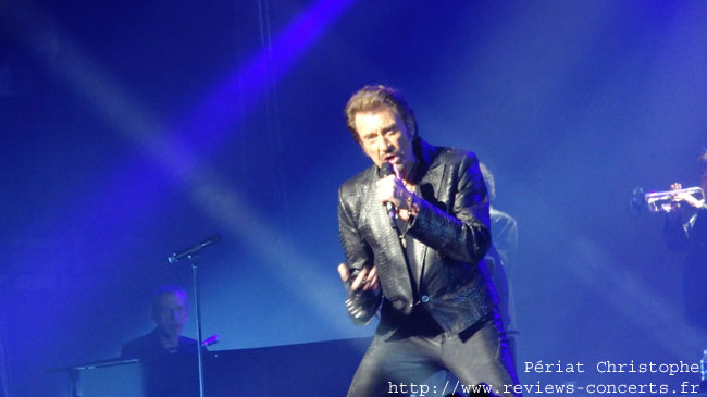 Johnny Hallyday  l'Arena de Genve le 3 dcembre 2012