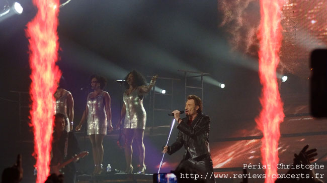 Johnny Hallyday  l'Arena de Genve le 3 dcembre 2012