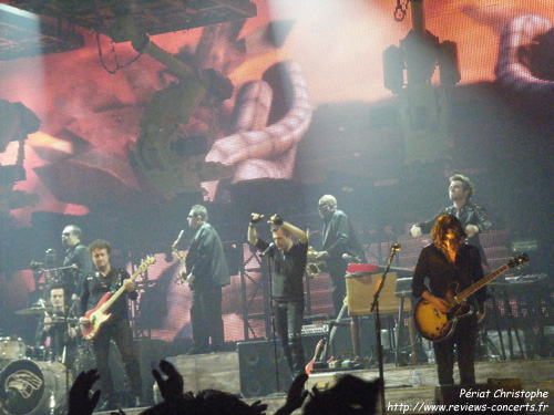 Johnny Hallyday  l'Arena de Genve le 27 octobre 2009