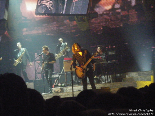 Johnny Hallyday  l'Arena de Genve le 27 octobre 2009