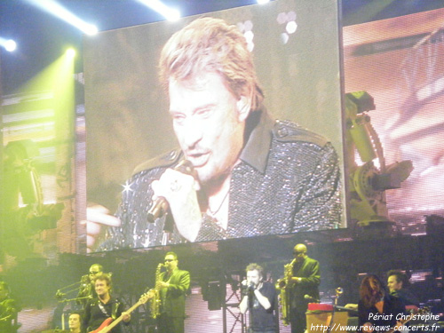 Johnny Hallyday  l'Arena de Genve le 27 octobre 2009