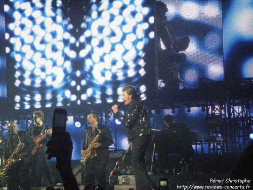 Johnny Hallyday  l'Arena de Genve le 27 octobre 2009