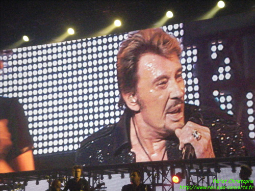 Johnny Hallyday  l'Arena de Genve le 27 octobre 2009