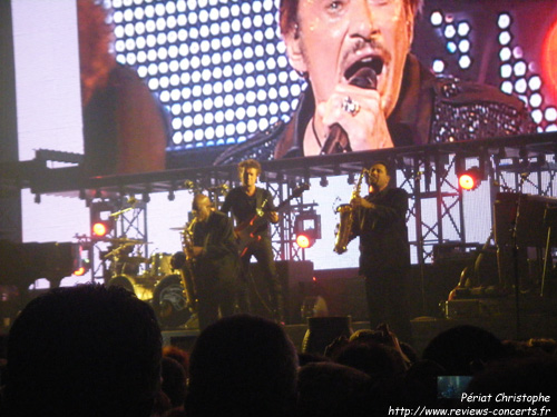 Johnny Hallyday  l'Arena de Genve le 27 octobre 2009