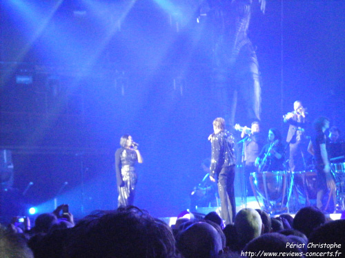 Johnny Hallyday  l'Arena de Genve le 27 octobre 2009