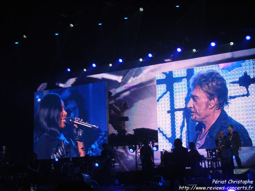 Johnny Hallyday  l'Arena de Genve le 27 octobre 2009