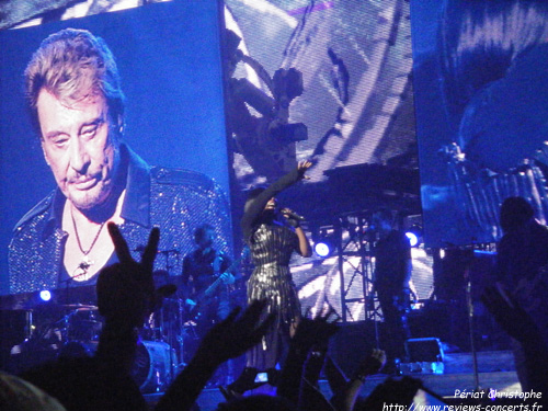 Johnny Hallyday  l'Arena de Genve le 27 octobre 2009