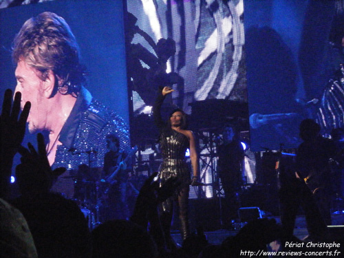 Johnny Hallyday  l'Arena de Genve le 27 octobre 2009