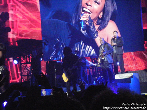 Johnny Hallyday  l'Arena de Genve le 27 octobre 2009